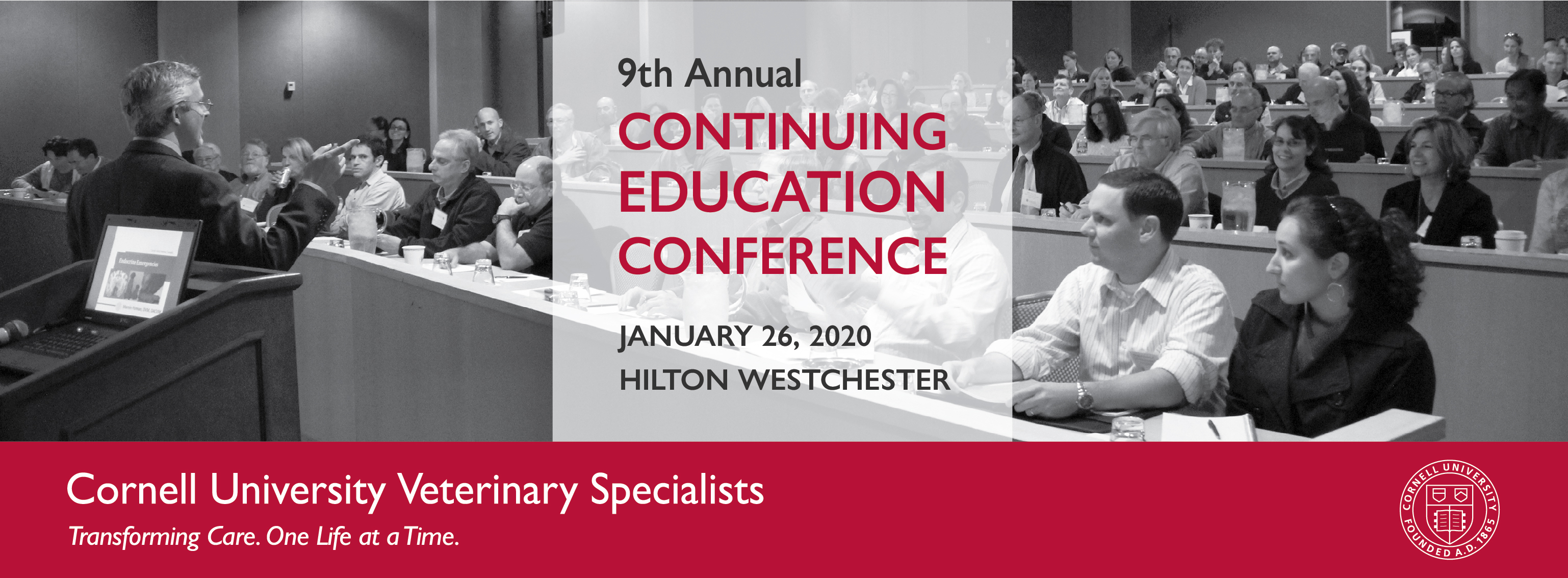 Conference registration graphic